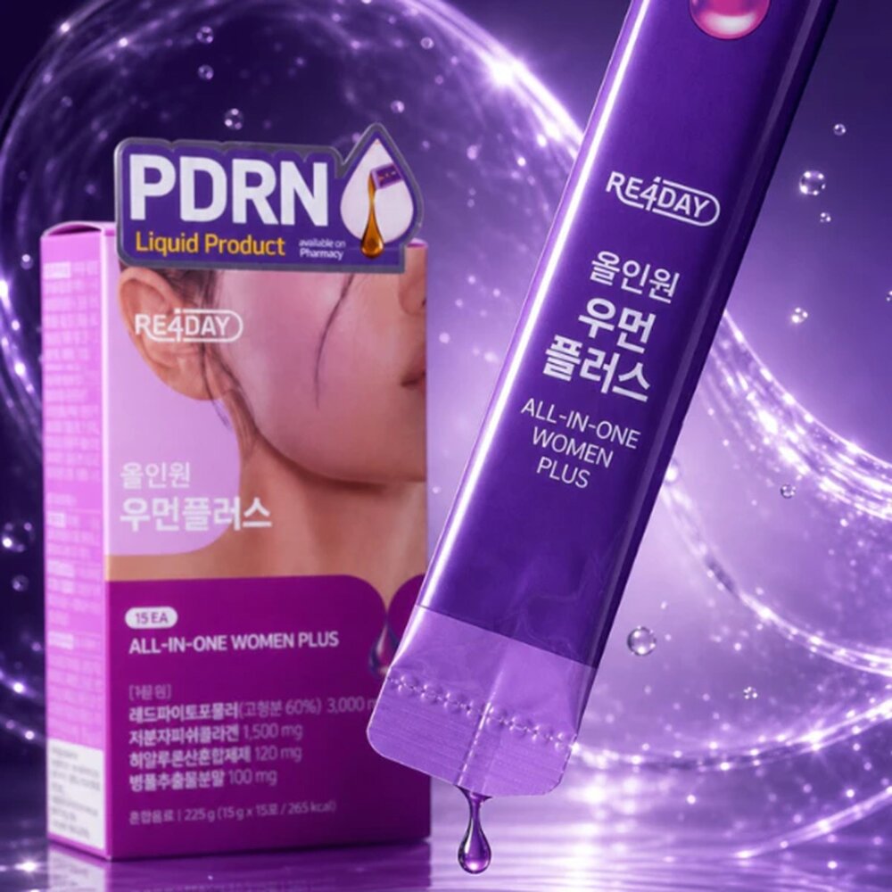 現貨|Re4day|總代理授權|口服pdrn 女性亮妍飲 15g*15小包-圖片-7