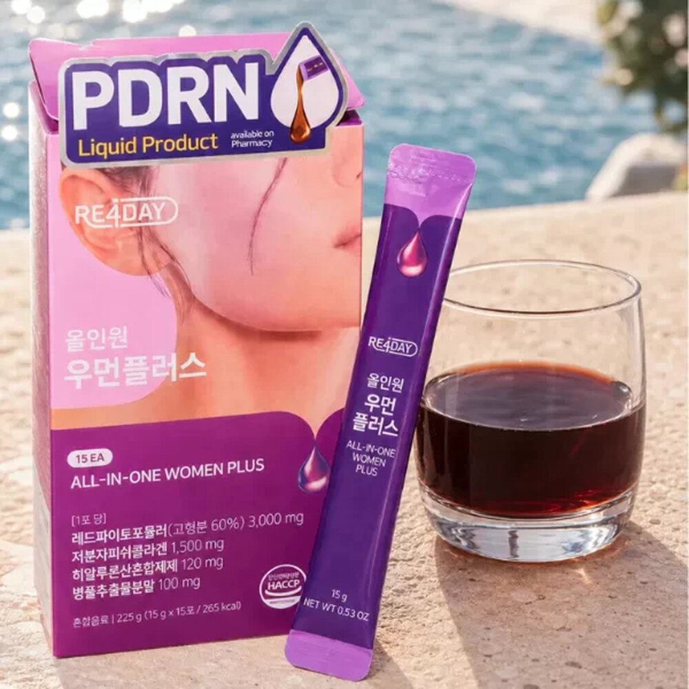 現貨|Re4day|總代理授權|口服pdrn 女性亮妍飲 15g*15小包-圖片-8