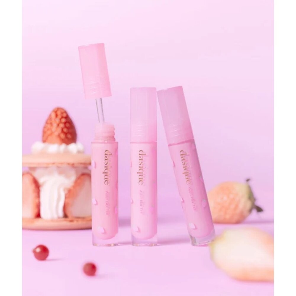 現貨|dasique|果汁唇釉 水霧唇釉 奶油玫瑰唇釉 水光唇釉 霧面唇釉 光澤糖果潤唇膏 唇線筆|韓國代購-圖片-4