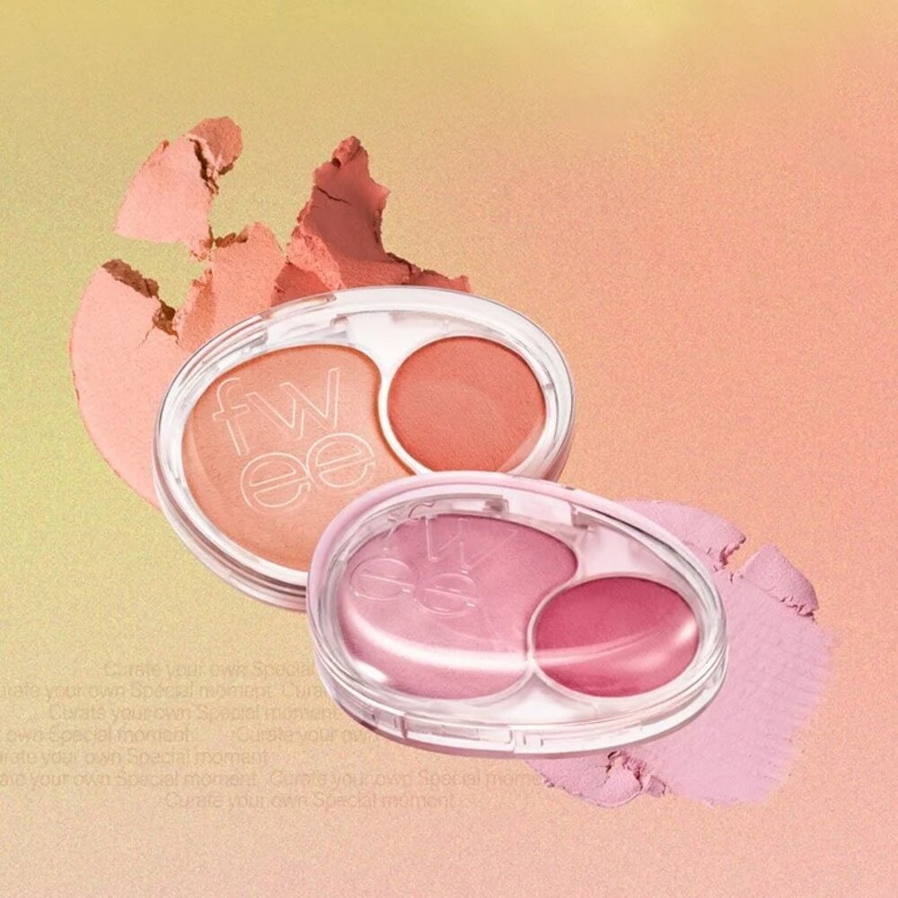 現貨|Fwee|雙色棉花糖腮紅膏 單色腮紅 韓國必買 腮紅 雙色腮紅|韓國代購-圖片-2