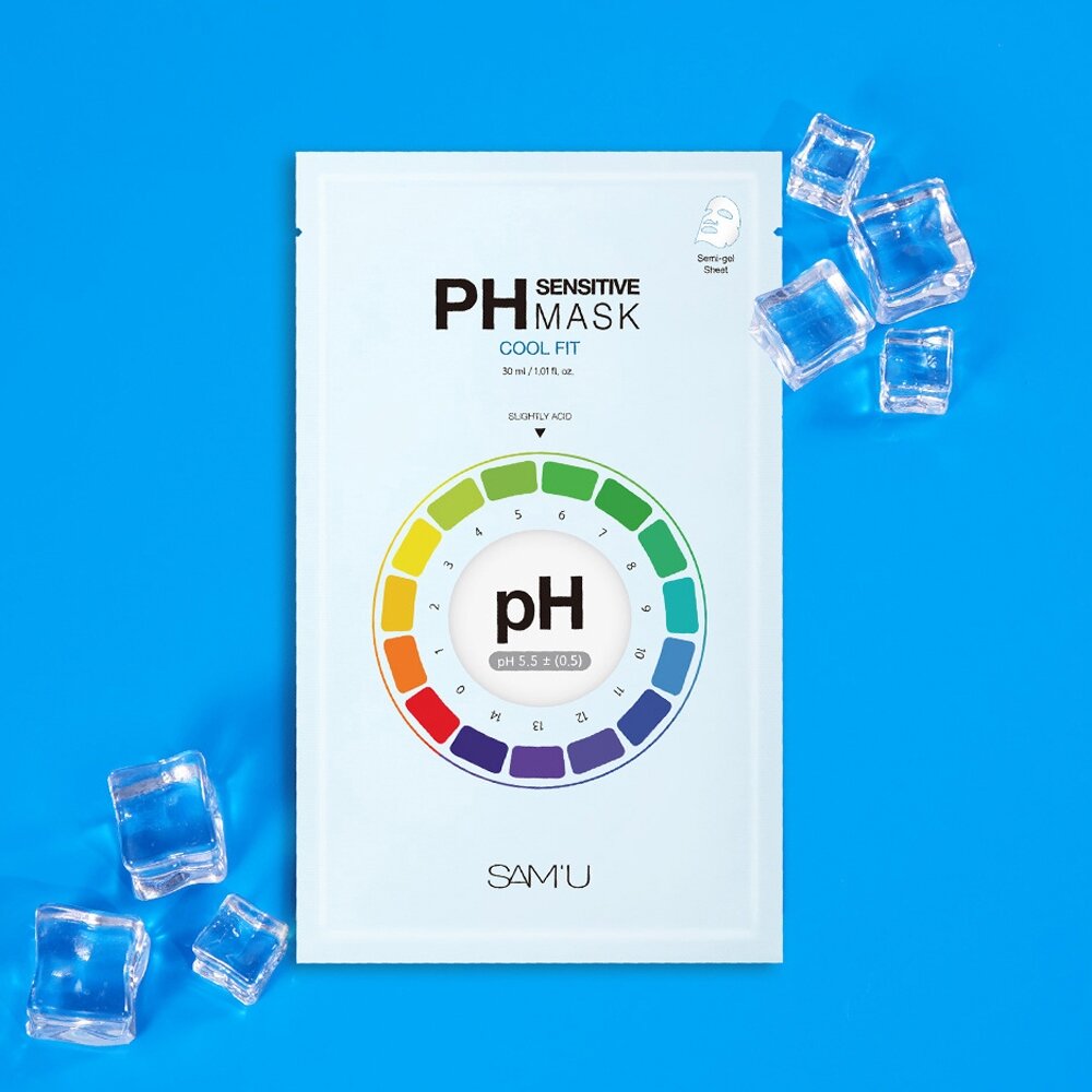 現貨|SAM'U|PH舒緩平衡系列面膜|保濕面膜 抗老緊緻面膜 毛孔緊緻面膜 逆時激光瞬效面膜 涼感舒緩面膜|韓國代購-圖片-4