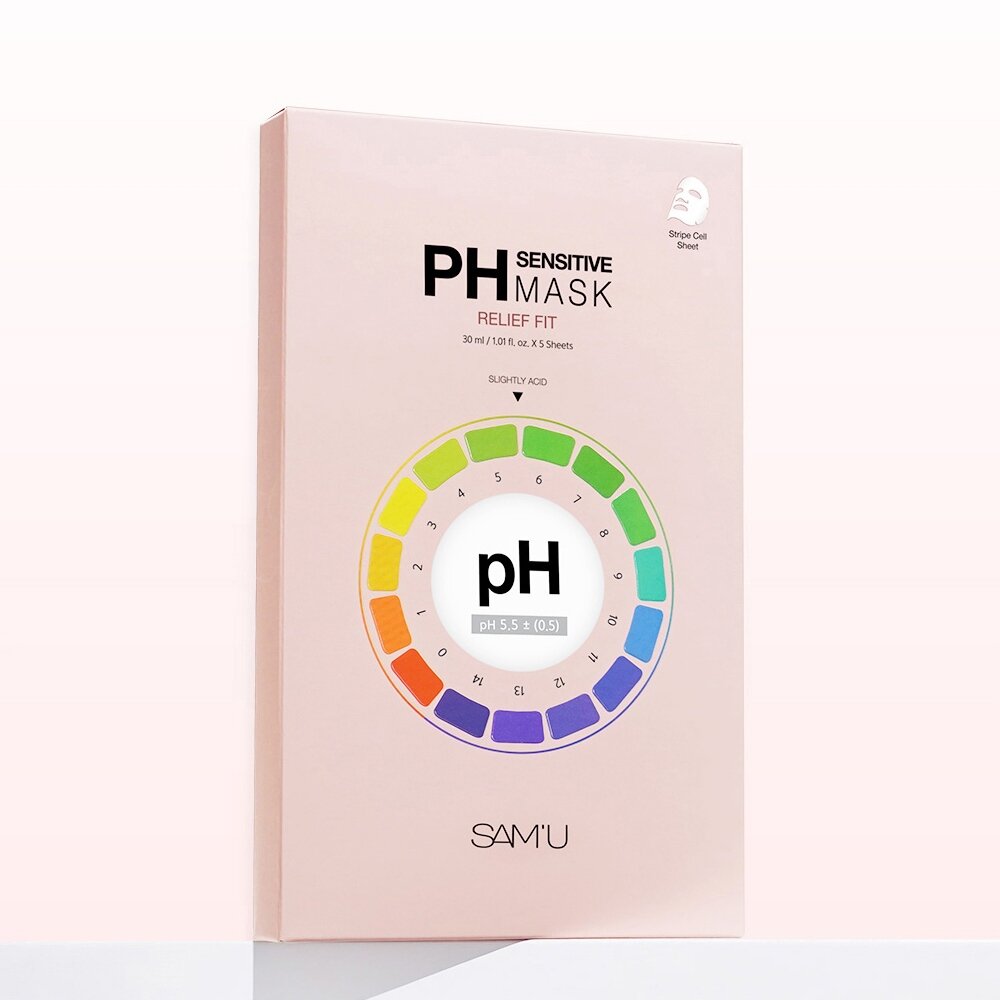現貨|SAM'U|PH舒緩平衡系列面膜|保濕面膜 抗老緊緻面膜 毛孔緊緻面膜 逆時激光瞬效面膜 涼感舒緩面膜|韓國代購-圖片-6