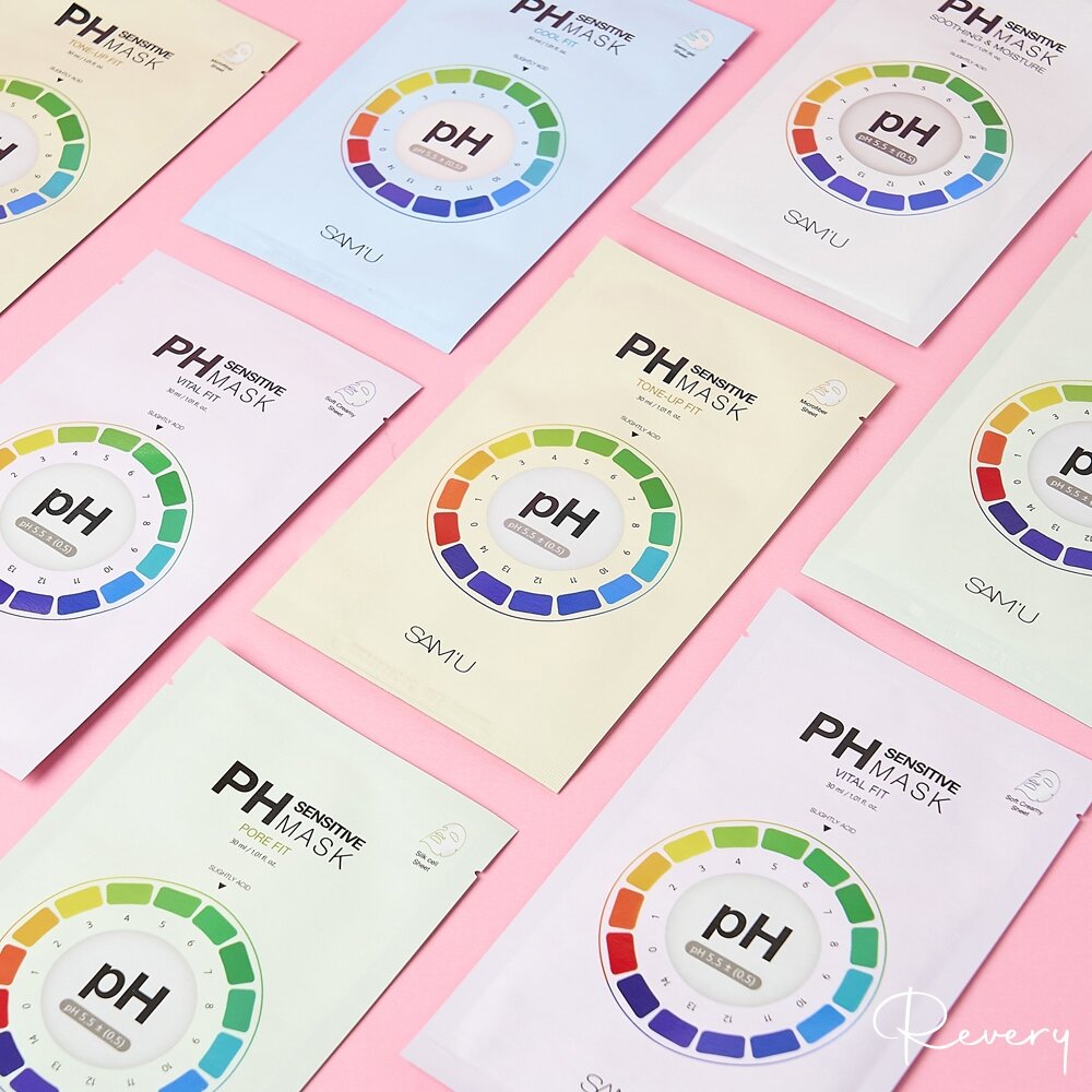 26589348510-現貨｜SAM'U｜PH舒緩平衡系列面膜｜保濕面膜 抗老緊緻面膜 毛孔緊緻面膜 逆時激光瞬效面膜 涼感舒緩面膜｜韓國代購