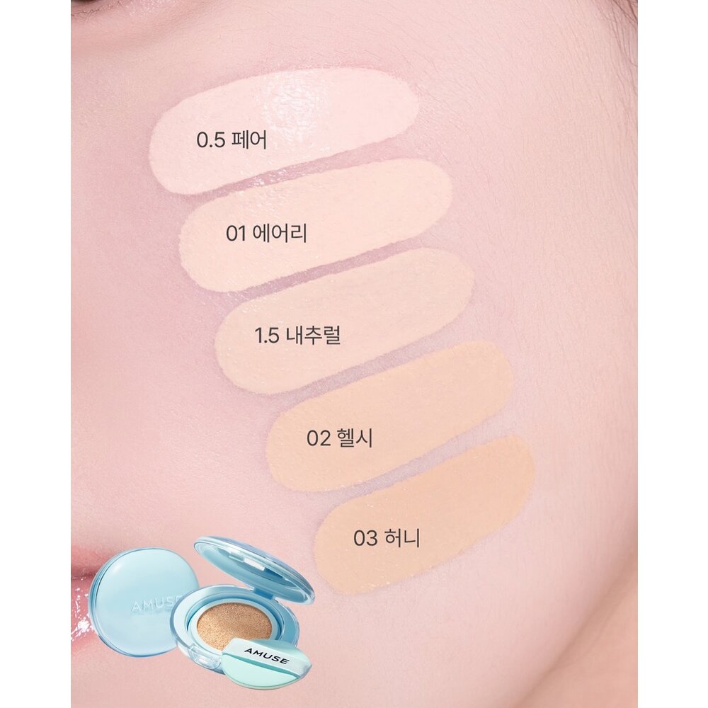 現貨|Amuse|Hello Kitty聯名款 遮瑕氣墊 果凍水光氣墊 微霧氣墊 氣墊補充蕊 替換粉撲 遮瑕盤|韓國代購-圖片-14