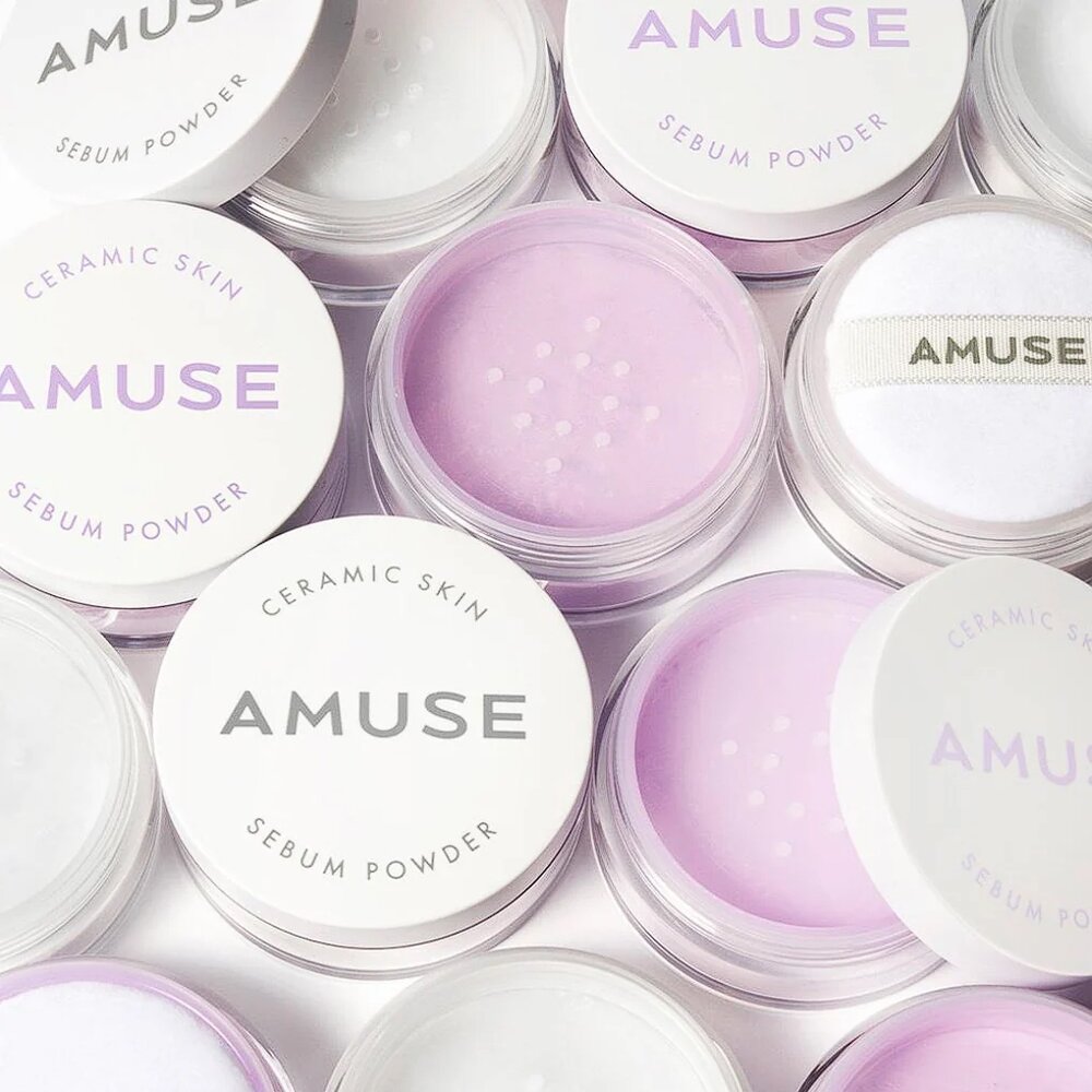 現貨|Amuse|ive 張員瑛代言 陶瓷肌 完美定妝粉 控油蜜粉 蜜粉 柔焦 定妝|韓國代購-圖片-2