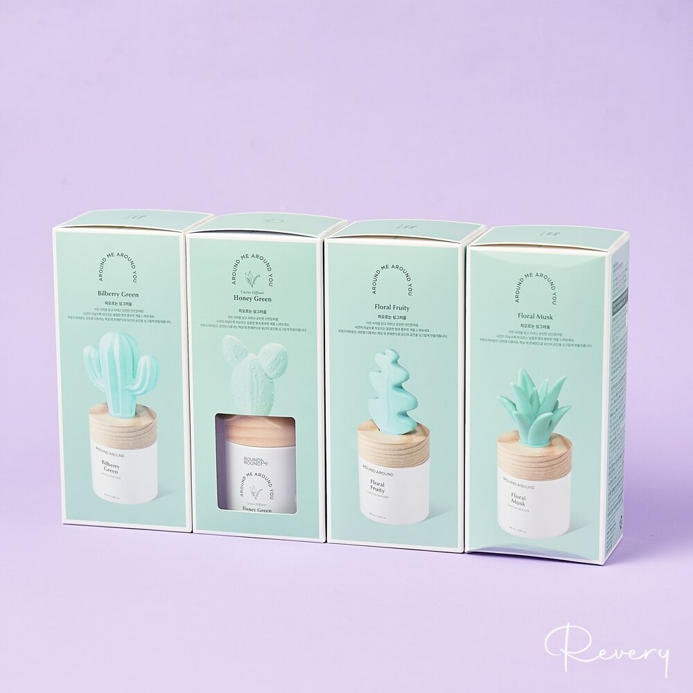 27958906072-現貨｜Round a Round｜仙人掌擴香瓶 oliveyoung香氛品牌 韓國擴香｜韓國代購