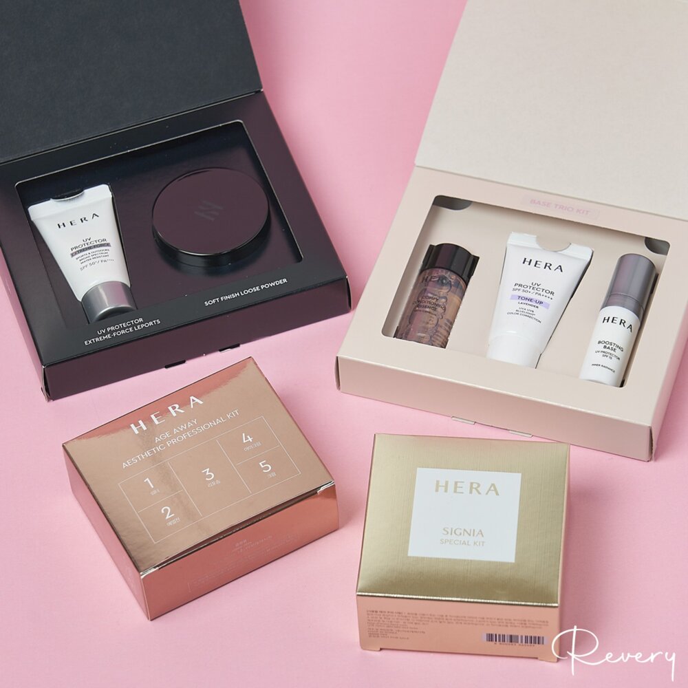 28041699049-限量｜Hera｜小樣旅行組 青春保濕膠原蛋白五件組 SIGNIA 水仙花賦活緊緻5件套 洗面乳50g｜韓國代購