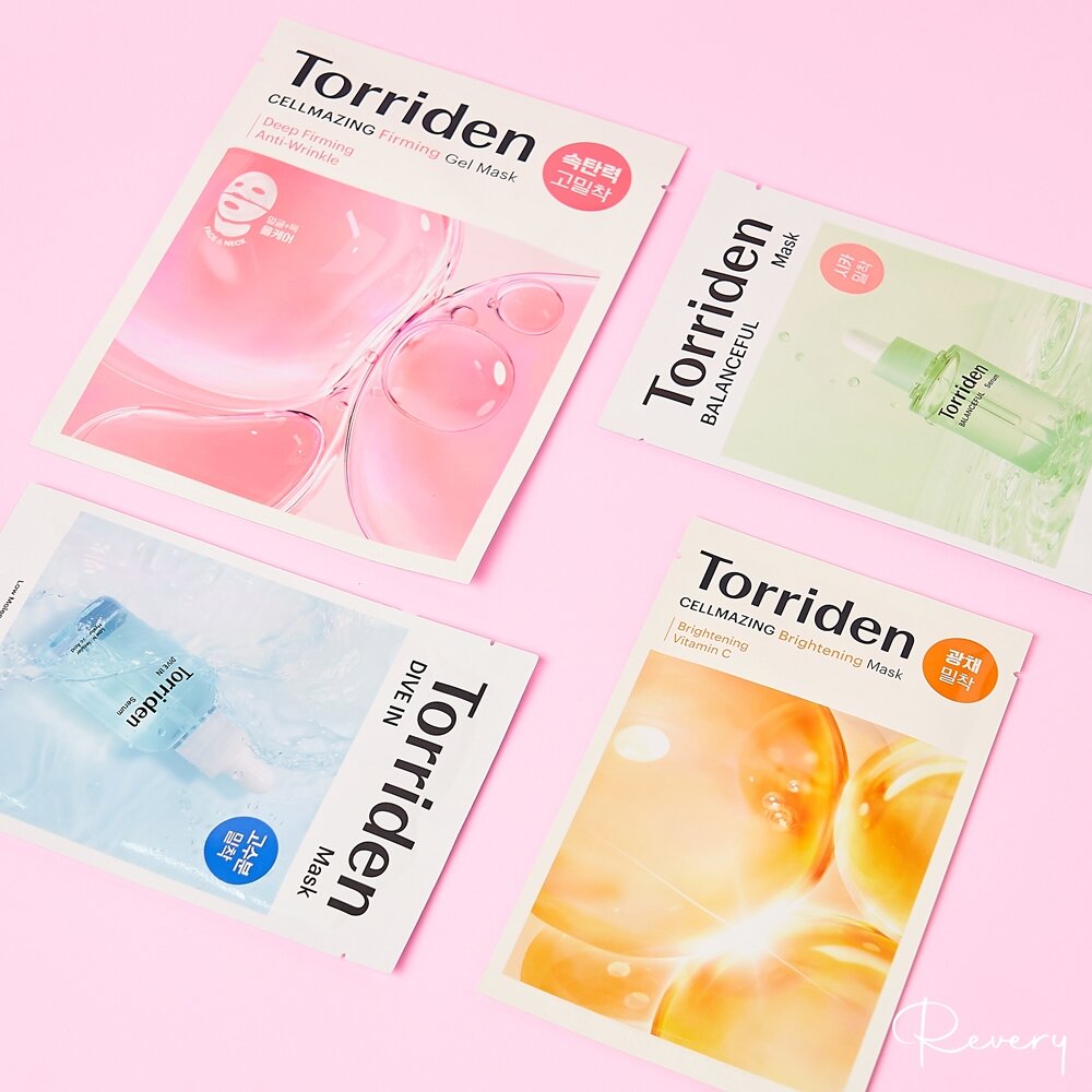 28357237096-現貨｜Torriden｜Dive-in 微分子玻尿酸面膜 積雪草保濕面膜 維他命C美白面膜 韓國必買面膜｜韓國代購