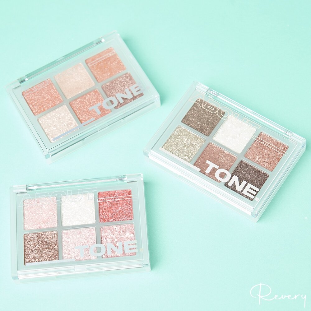 28500526516-現貨｜about tone｜超美 亮片眼影盤 全珠光 GLITTER POP 眼影盤 六色眼影盤 眼影｜韓國代購