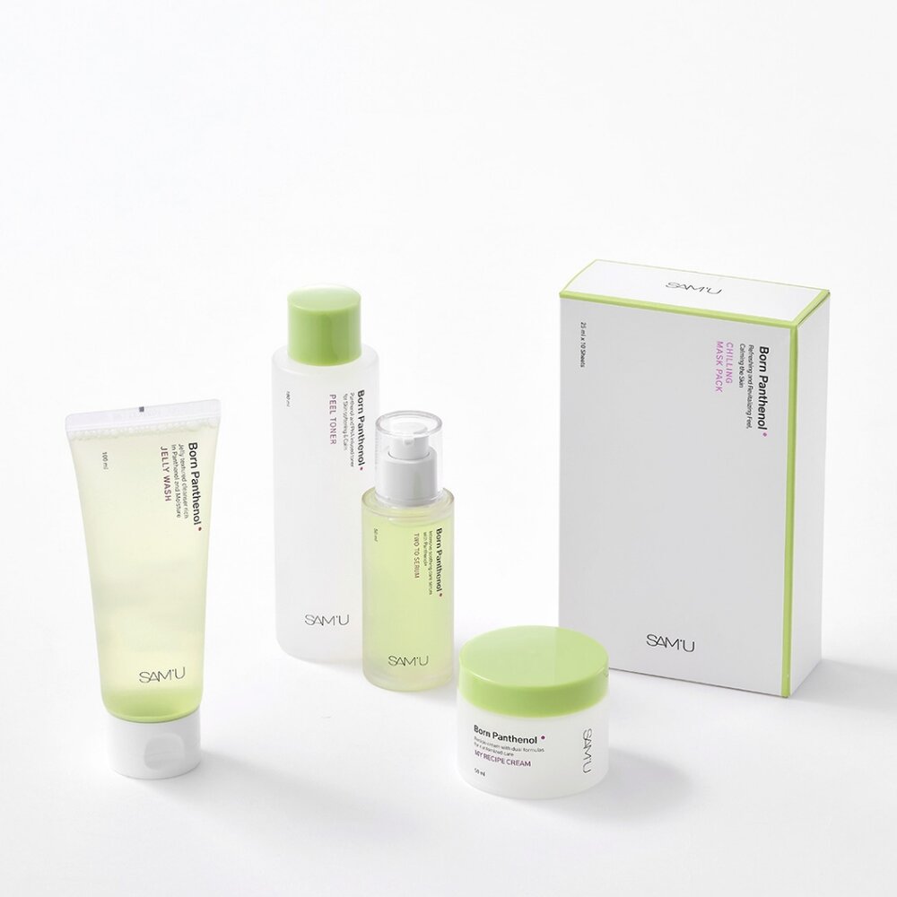 28712428272 - 現貨｜SAM'U｜B5系列｜去角質爽膚水 舒緩精華 重防禦凝膠乳霜 全效舒緩鎮定面膜 泛醇凝膠潔顏露｜韓國代購