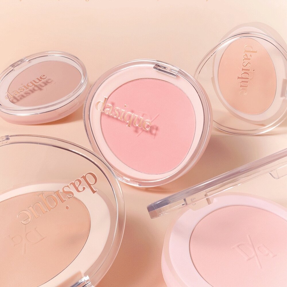 現貨|dasique|單色腮紅 4色腮紅盤 柔霧腮紅 絲絨腮紅 頰彩 腮紅 韓國|韓國代購-圖片-4