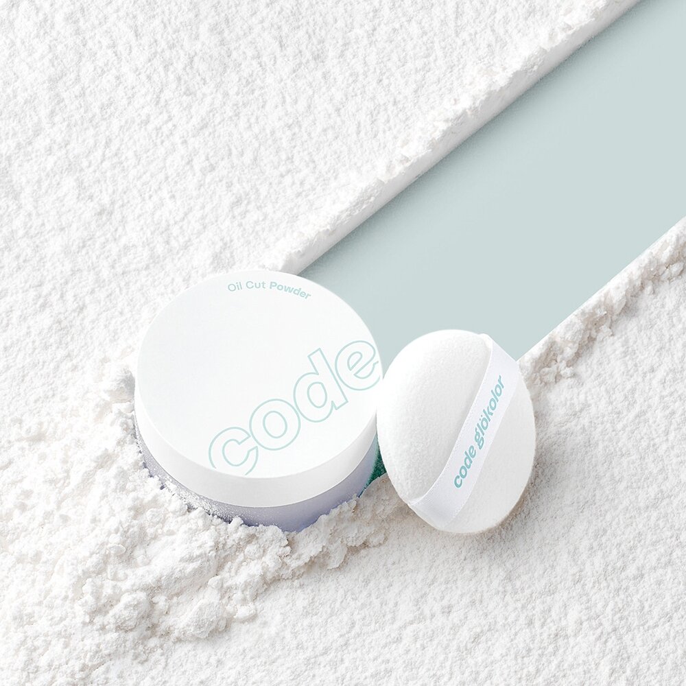 現貨|CODE GLOKOLOR|透明蜜粉 打底粉餅 蜜粉 蜜粉餅 提亮 控油 修飾毛孔|韓國代購-圖片-1