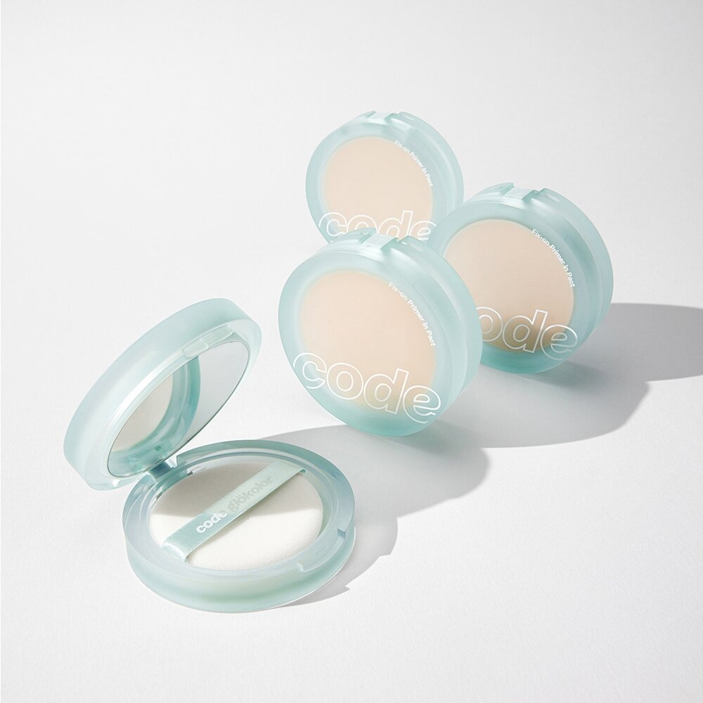 現貨|CODE GLOKOLOR|透明蜜粉 打底粉餅 蜜粉 蜜粉餅 提亮 控油 修飾毛孔|韓國代購-圖片-7