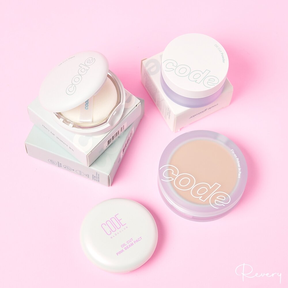 28812319757-現貨｜CODE GLOKOLOR｜透明蜜粉 打底粉餅 蜜粉 蜜粉餅 提亮 控油 修飾毛孔｜韓國代購