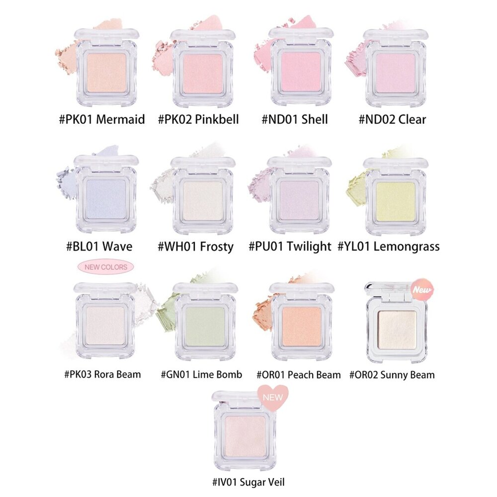 29206510667-現貨｜2aN｜全12色 超美偏光 貝殼閃耀高光 高光粉 美人魚 珠光 珍珠光 韓國高光｜韓國代購