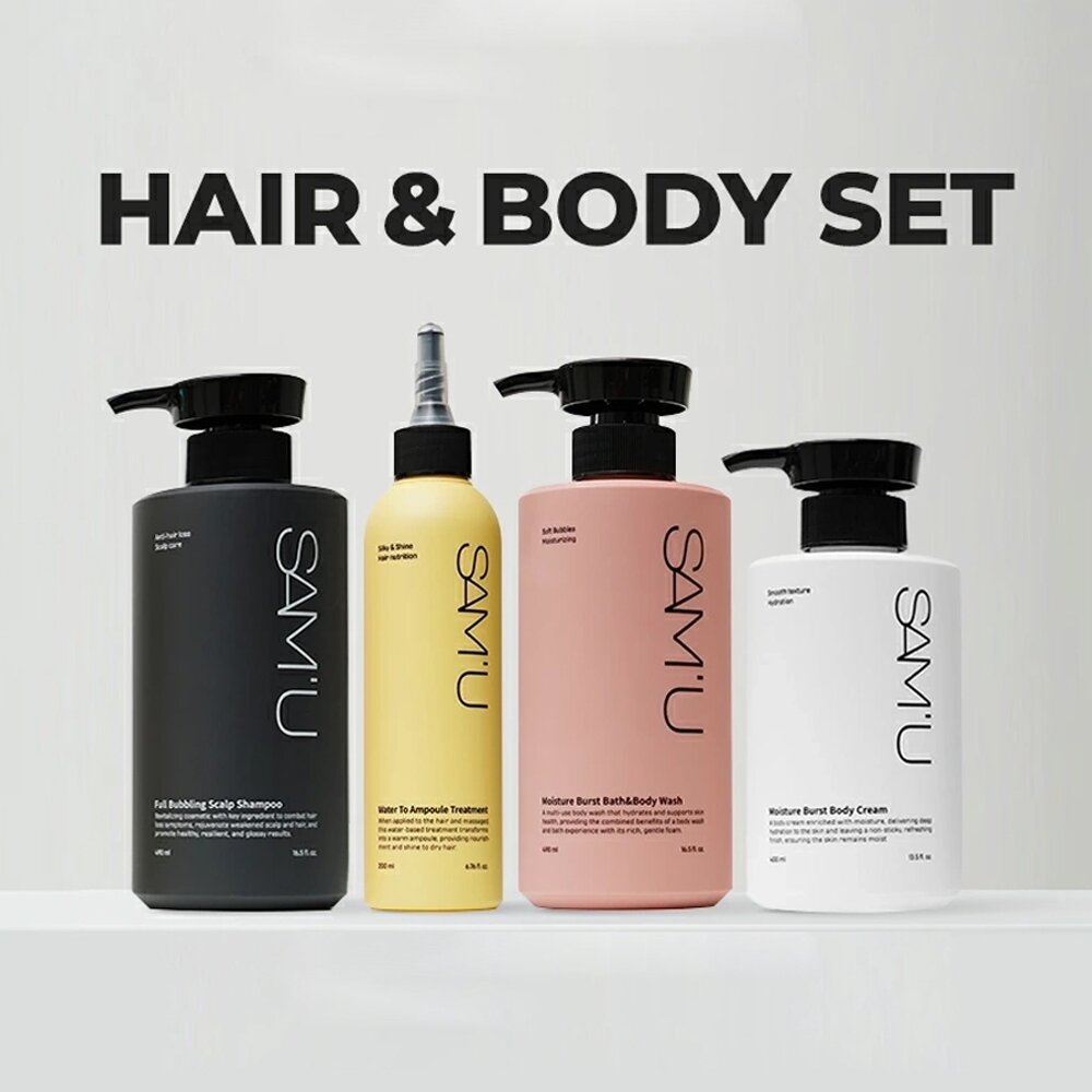 29262418569-現貨｜SAM'U｜洗護系列｜洗髮露 護髮素 沐浴露 身體霜 身體乳液 江南髮廊同款 韓式調香｜韓國代購