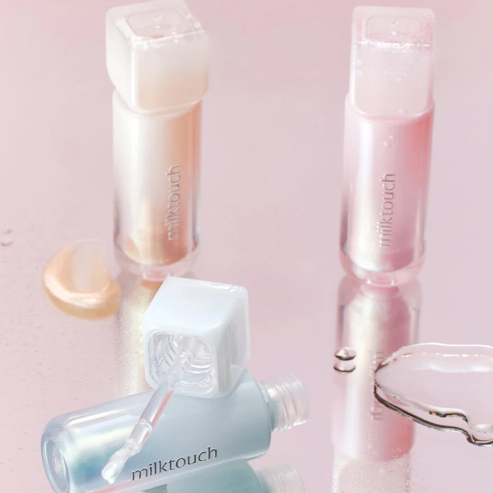 現貨|Milk Touch|清透水潤唇蜜 極光光澤唇蜜 冰萃果凍唇釉 唇頰兩用 光澤唇釉|韓國代購-圖片-3