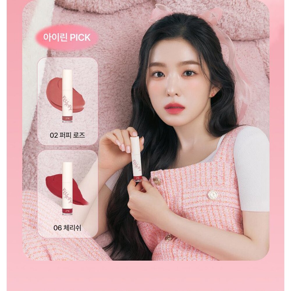 現貨出清|2aN|售完斷貨 FLUFFY BLUR TINT 絲絨唇釉 霧面唇釉 Irene's Pick|韓國代購-圖片-4