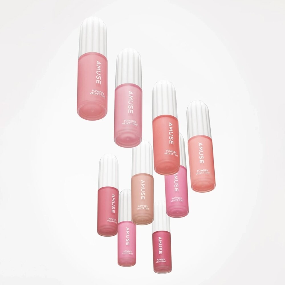 現貨|Amuse|子彈頭霧面唇釉 POWDER VELVET TINT 霧面 奶油 唇釉|韓國代購-圖片-3