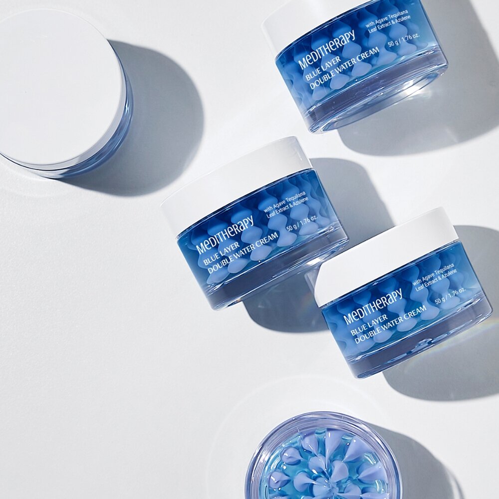 現貨|Meditherapy|藍水光系列 保濕果凍凝膠 保濕果凍面膜 面膜 面霜 保濕 水光肌|韓國代購-圖片-1
