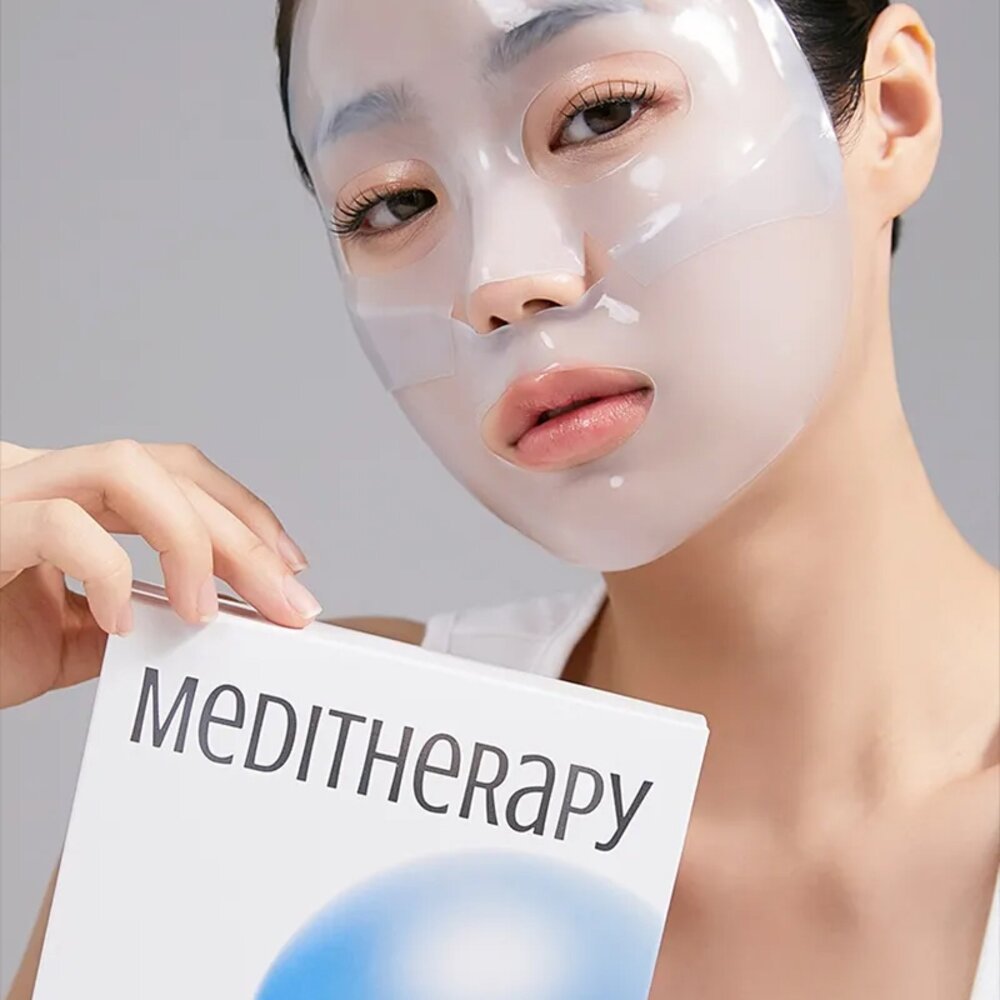 現貨|Meditherapy|藍水光系列 保濕果凍凝膠 保濕果凍面膜 面膜 面霜 保濕 水光肌|韓國代購-圖片-2