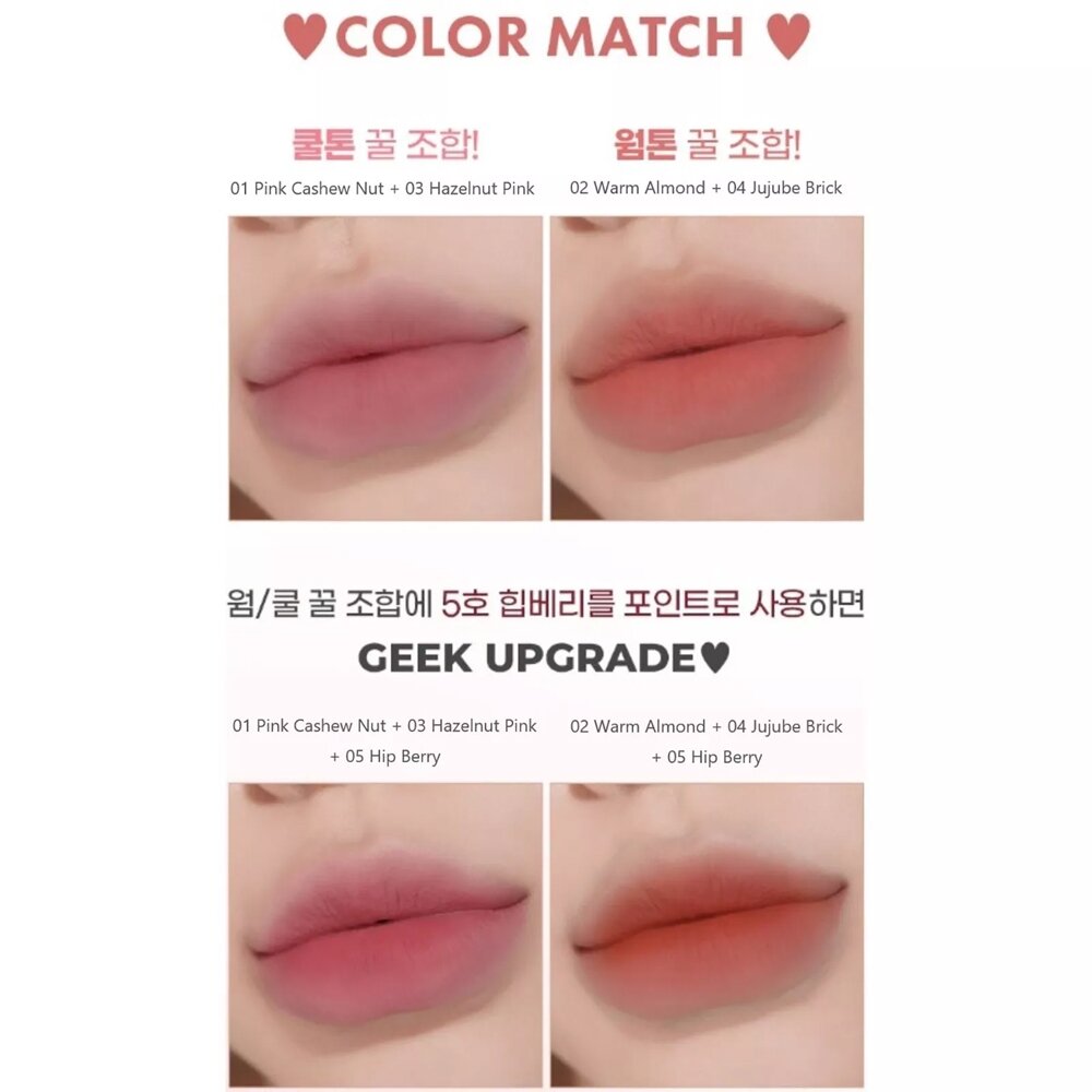短效出清|colorgram|果醬唇頰兩用膏 霧面唇泥 唇膏 腮紅膏|韓國代購-圖片-4