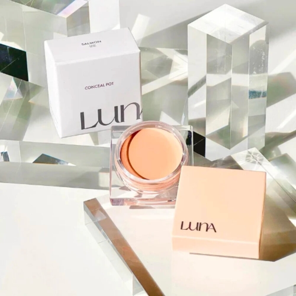 現貨|LUNA|定妝高效遮瑕膏 持久高校遮瑕膏 5色遮瑕盤 方盒遮瑕膏|韓國代購-圖片-16