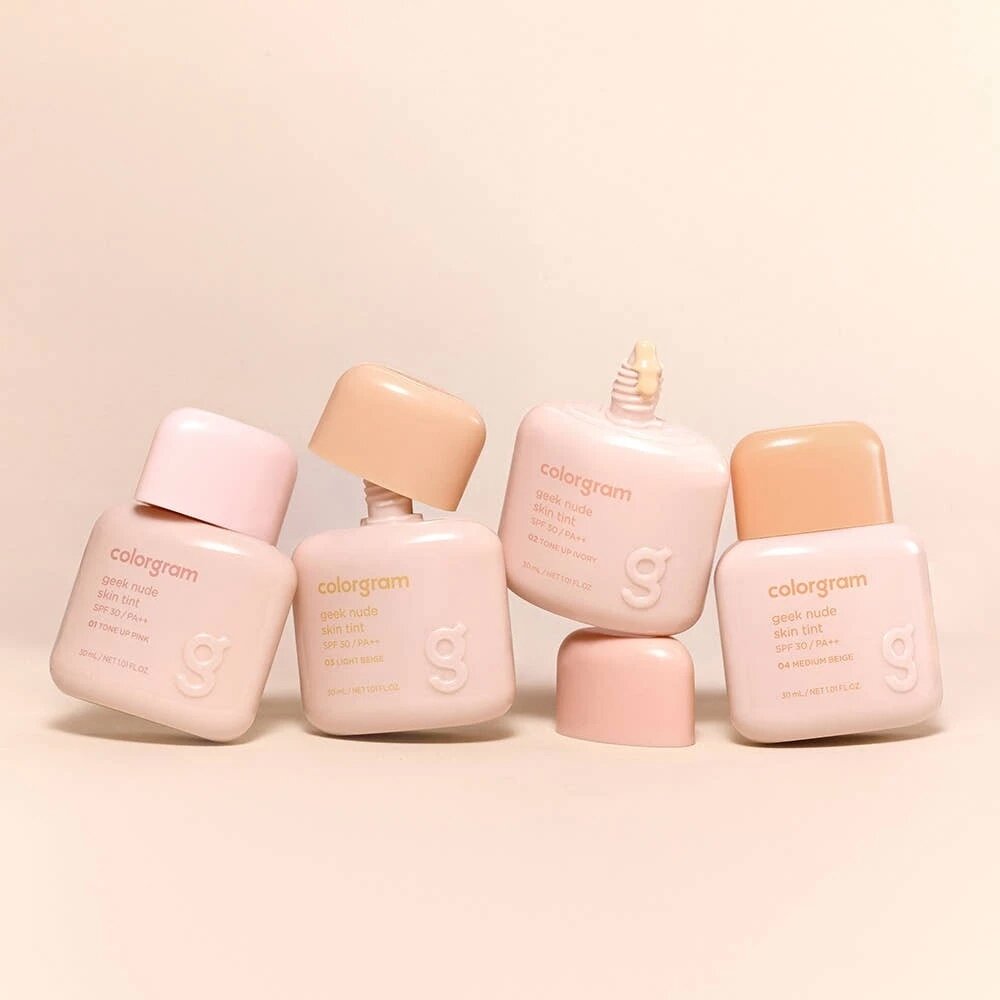 現貨|Colorgram|Geek Nude Skin Tint 裸肌妝前乳 妝前打底 飾底乳 潤色|韓國代購-圖片-1