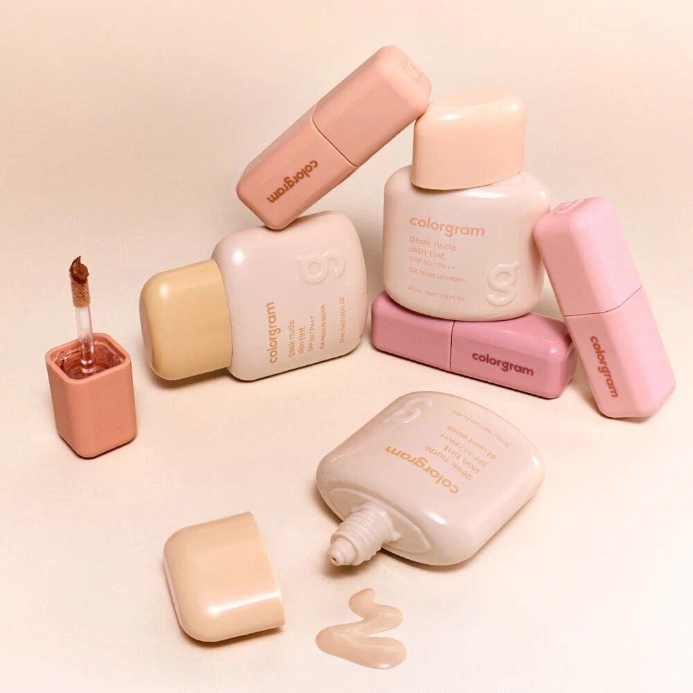 現貨|Colorgram|Geek Nude Skin Tint 裸肌妝前乳 妝前打底 飾底乳 潤色|韓國代購-圖片-2