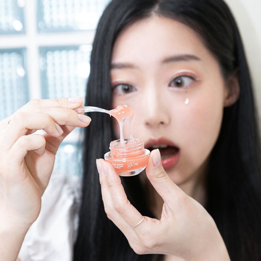 現貨|Glow|水感潤澤唇膜 保濕滋潤 光澤唇膜 胜肽 護唇 潤唇 夜間保養|韓國代購-圖片-4
