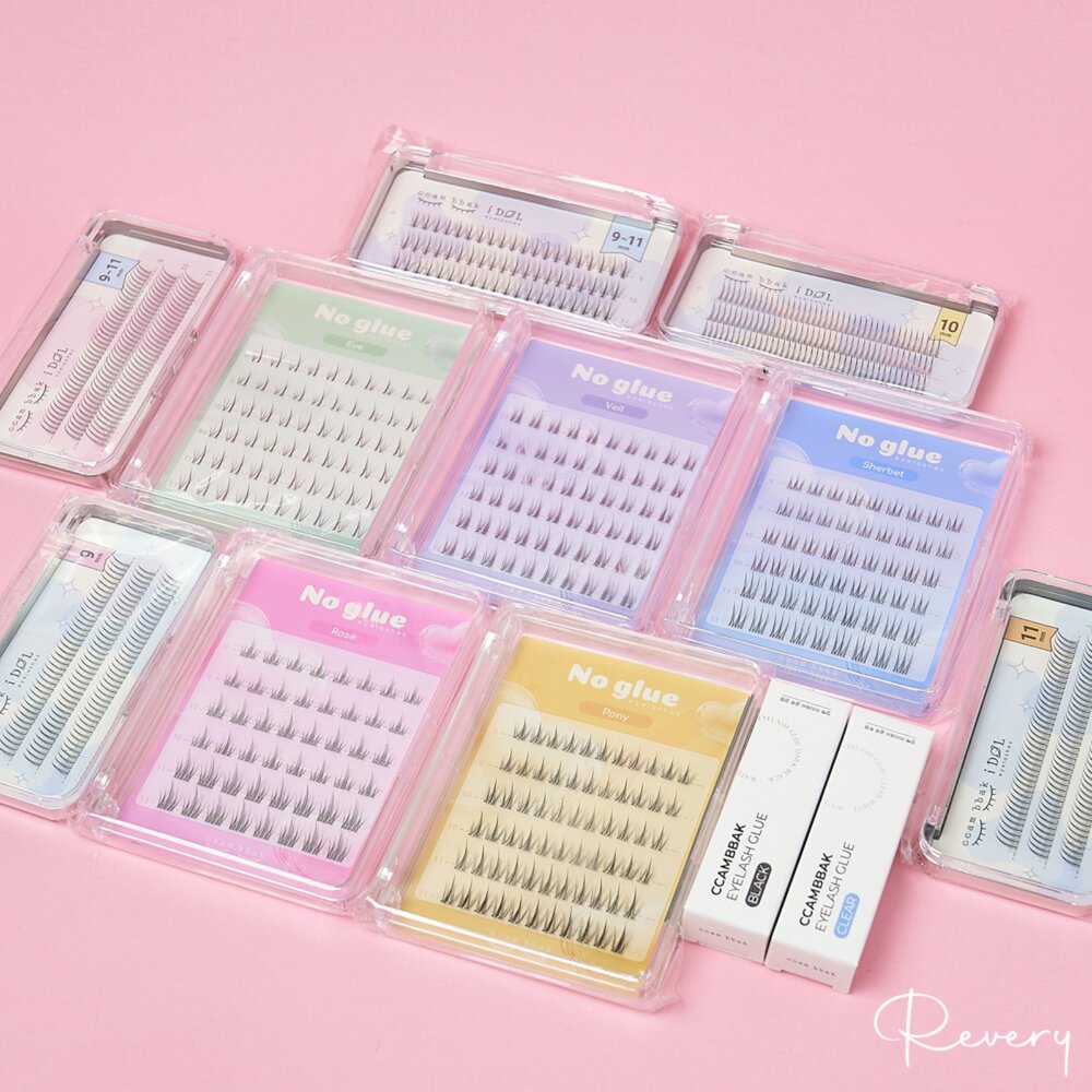 42160318859-現貨｜CCAM BBAK｜免膠假睫毛 9+10+11mm MIX 假睫毛 假睫毛膠水 假睫毛套組 韓國熱門款｜韓國代購