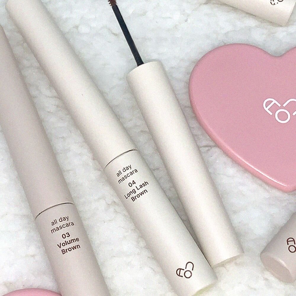 現貨|Aou|輕薄纖維防水睫毛膏 睫毛膏 輕盈快乾 持久 濃密 捲翹 摺疊睫毛夾|韓國代購-圖片-1