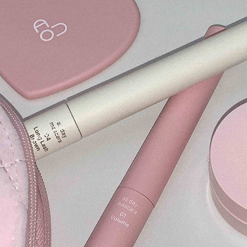現貨|Aou|輕薄纖維防水睫毛膏 睫毛膏 輕盈快乾 持久 濃密 捲翹 摺疊睫毛夾|韓國代購-圖片-3