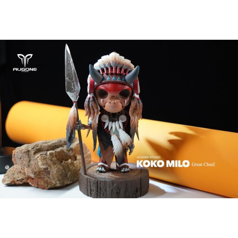 STPO-1300083-【預購】AUGONE STUDIO 【KOKO MILO】大酋長 Great Chief