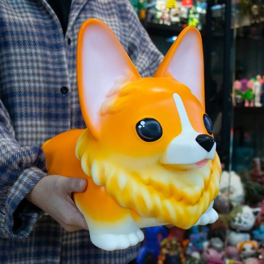 STPO-1300138-【預購】UNBOX 巨大 柯基犬 關關 狗狗 Gwen the Corgi 潮玩公仔