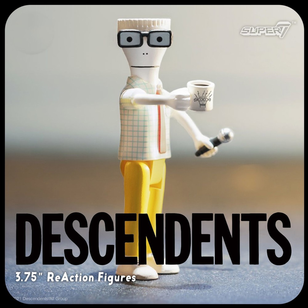 STPO-1300153-【預購】Super7 樂團【DESCENDENTS】吉祥物 MILO 單色 彩色 吊卡公仔