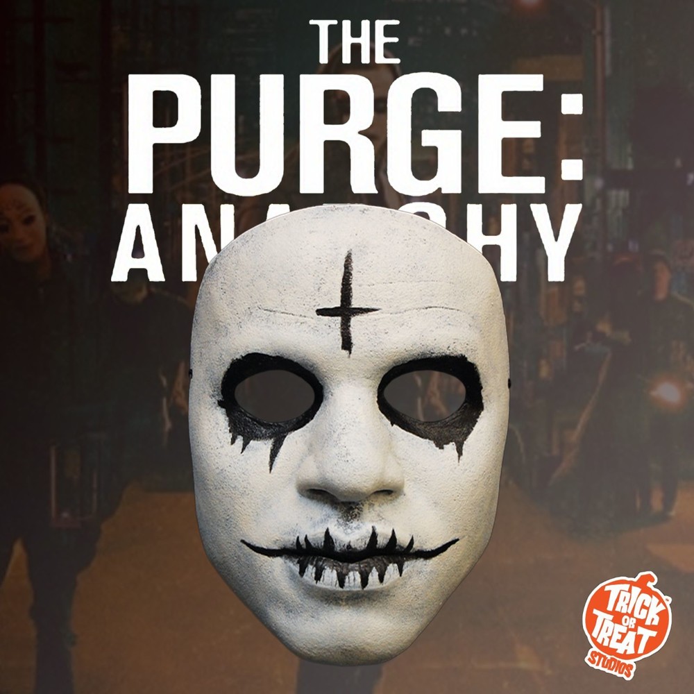 STPO-1300174-TOTs – Trick or Treat Studios 電影【國定殺戮日：無法無天】殺手 面具 【The Purge: Anarchy】Killer Mask