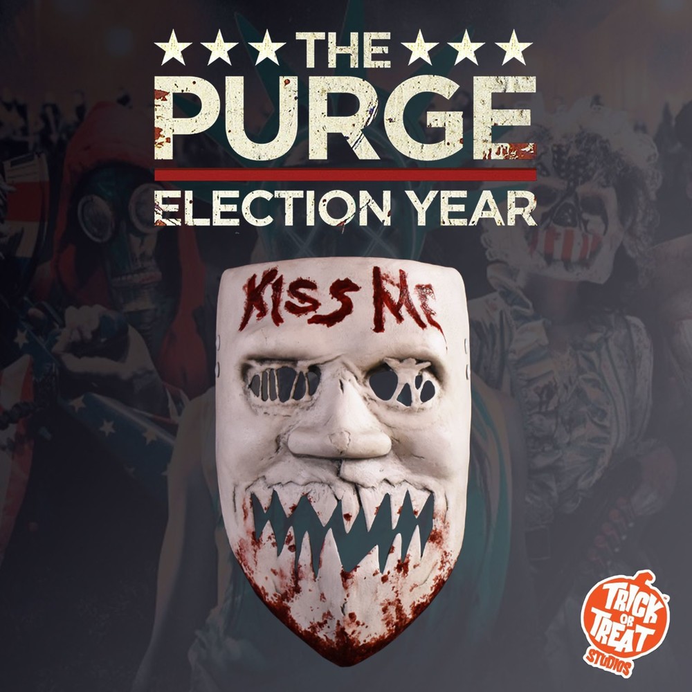 STPO-1300212-【預購】TOTs – Trick or Treat Studios 電影【國定殺戮日：大選之年】親吻我 面具 【The Purge: Election Year】Kiss Me Mask