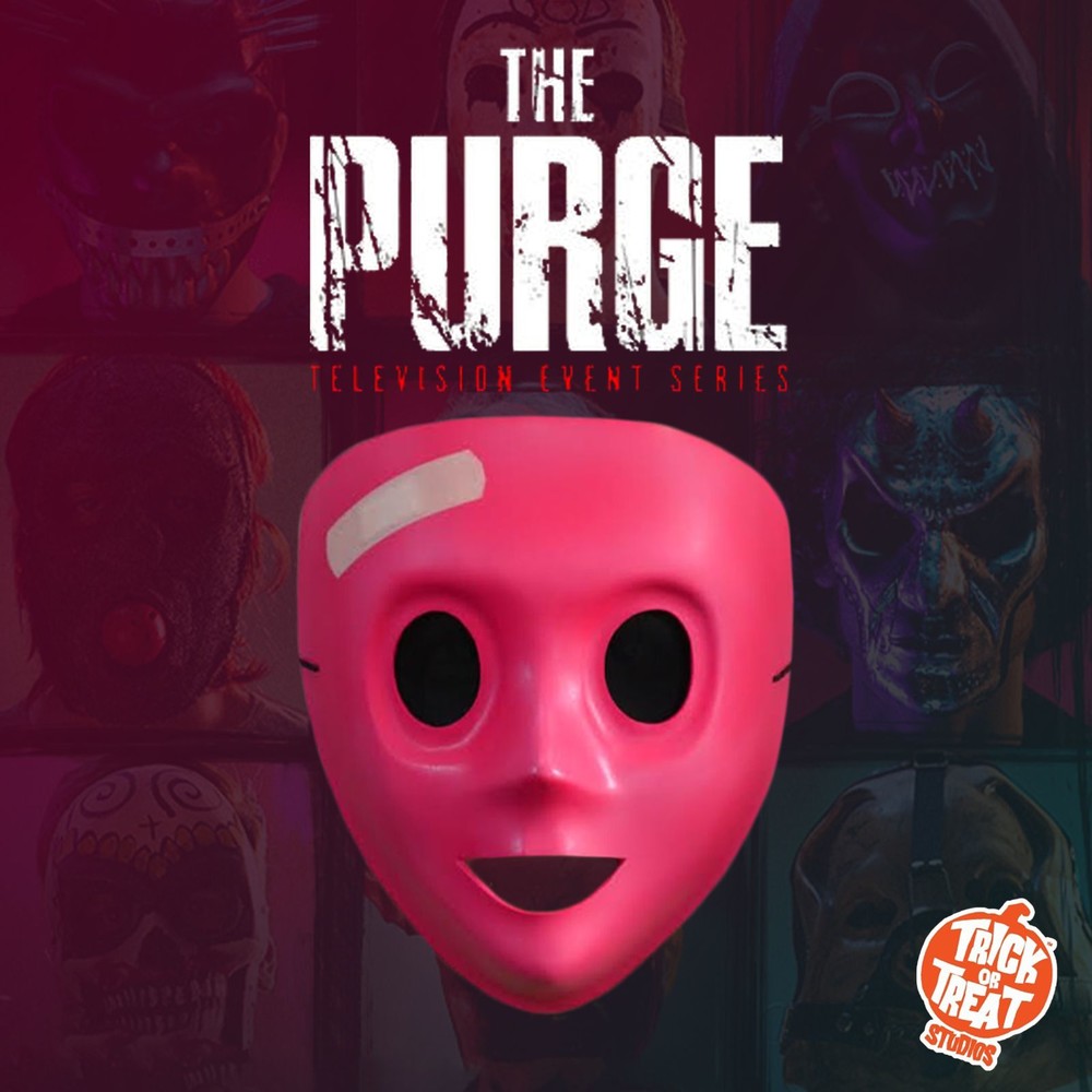 STPO-1300276-【預購】TOTS – Trick or Treat Studios 影集【國定殺戮日TV版】OK繃 面具 【The Purge TV Series】Bandage Mask