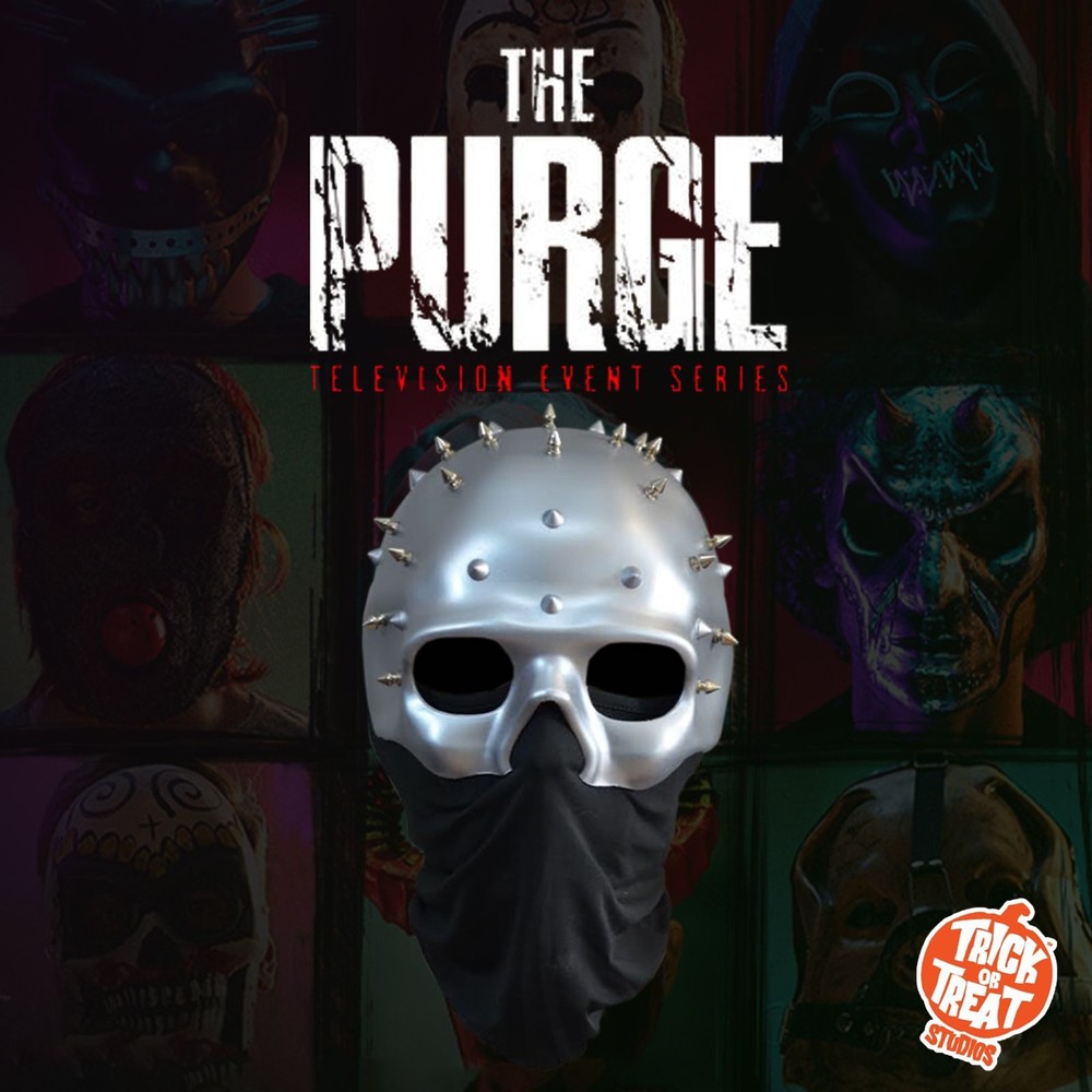 STPO-1300283-【預購】TOTS – Trick or Treat Studios 影集【國定殺戮日TV版】鉚釘 面具 【The Purge TV Series】Spike Mask