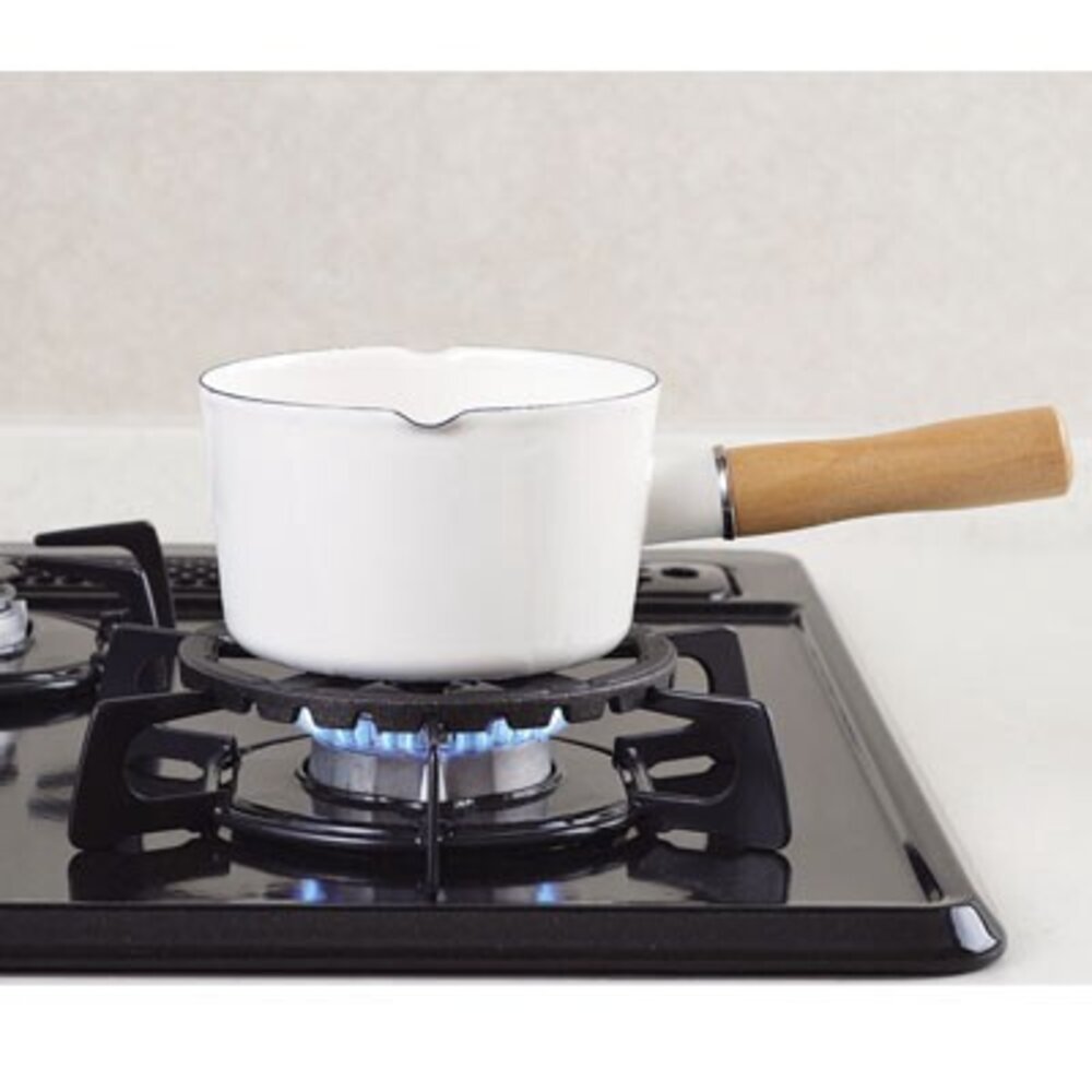 SF-013905-瓦斯爐架 五德 alphax 耐高溫 | 鍋子瓦斯爐架 防滑爐架 鐵製 輔助架 廚房