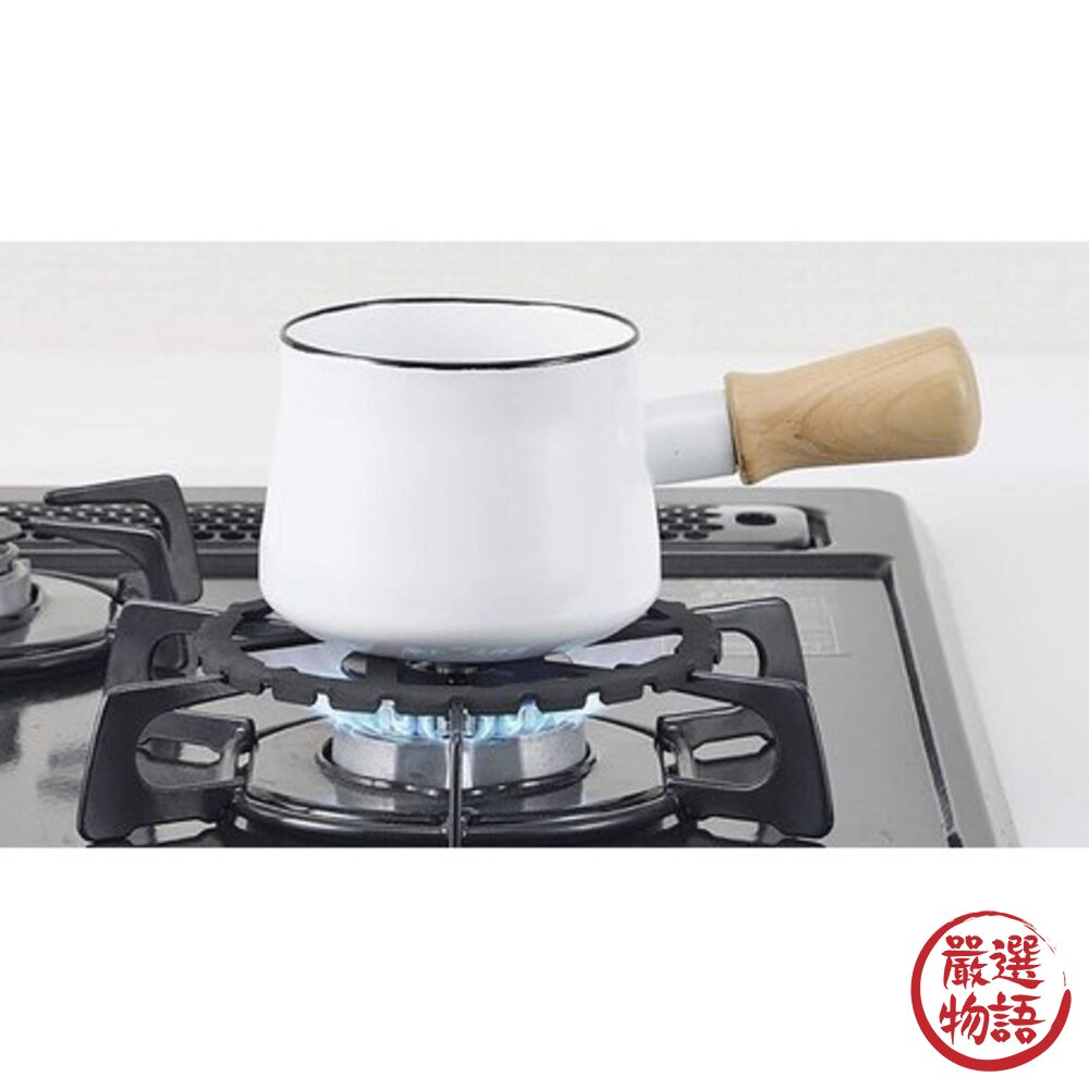 瓦斯爐架 五德 alphax 耐高溫 | 鍋子瓦斯爐架 防滑爐架 鐵製 輔助架 廚房-圖片-1