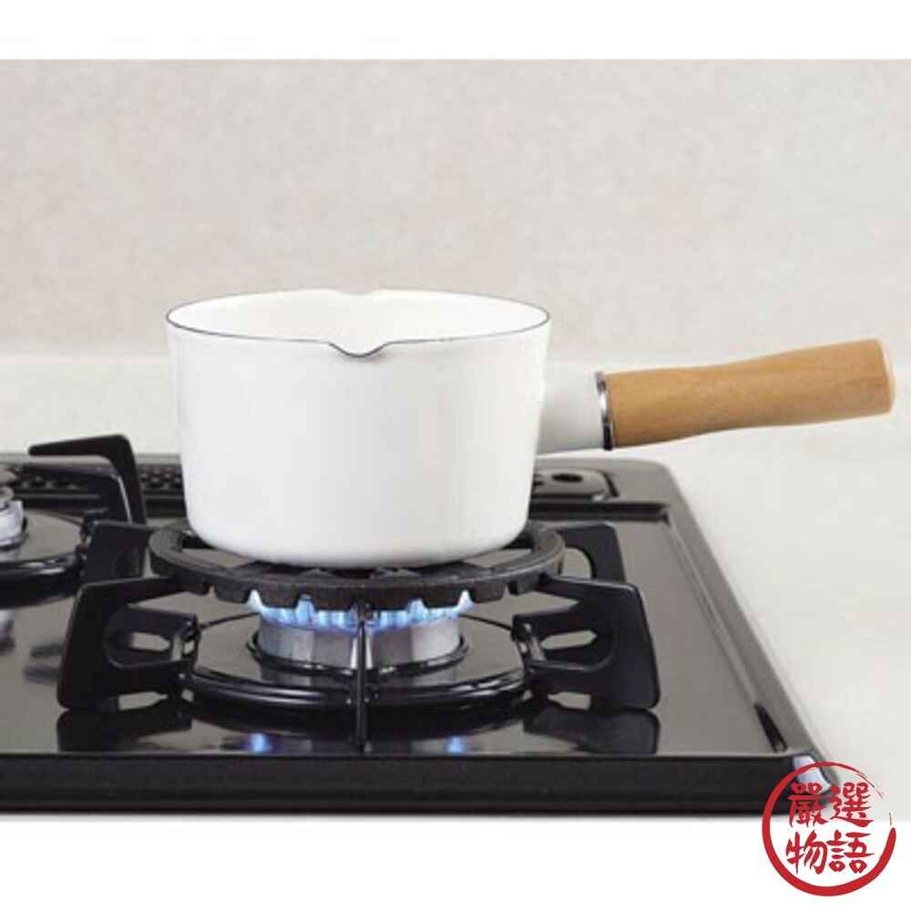 瓦斯爐架 五德 alphax 耐高溫 鍋子瓦斯爐架 防滑爐架 鐵製 輔助架 廚房-圖片-3