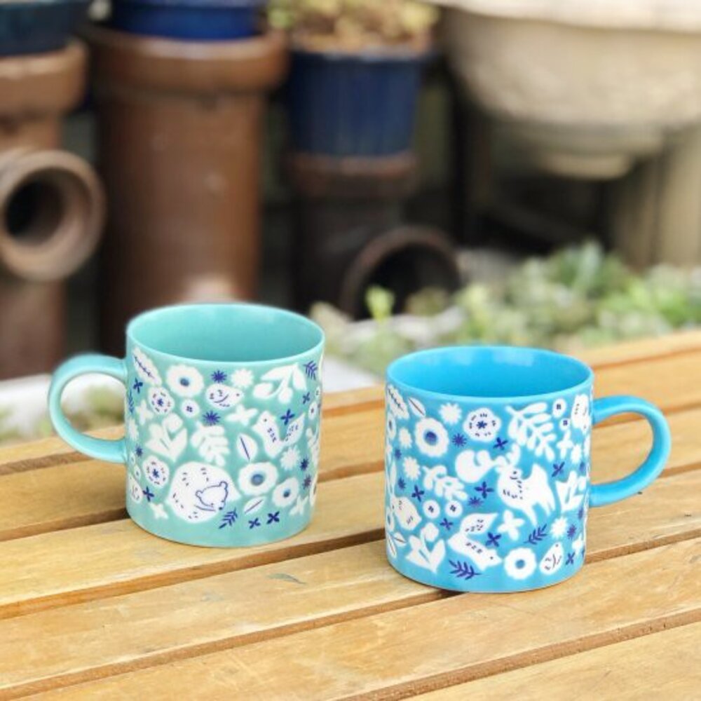 SF-013955-日本製美濃燒 馬克杯 KUKKA 北歐風 輕量馬克杯 水杯 杯子 牛奶杯 咖啡杯 陶瓷杯 餐具