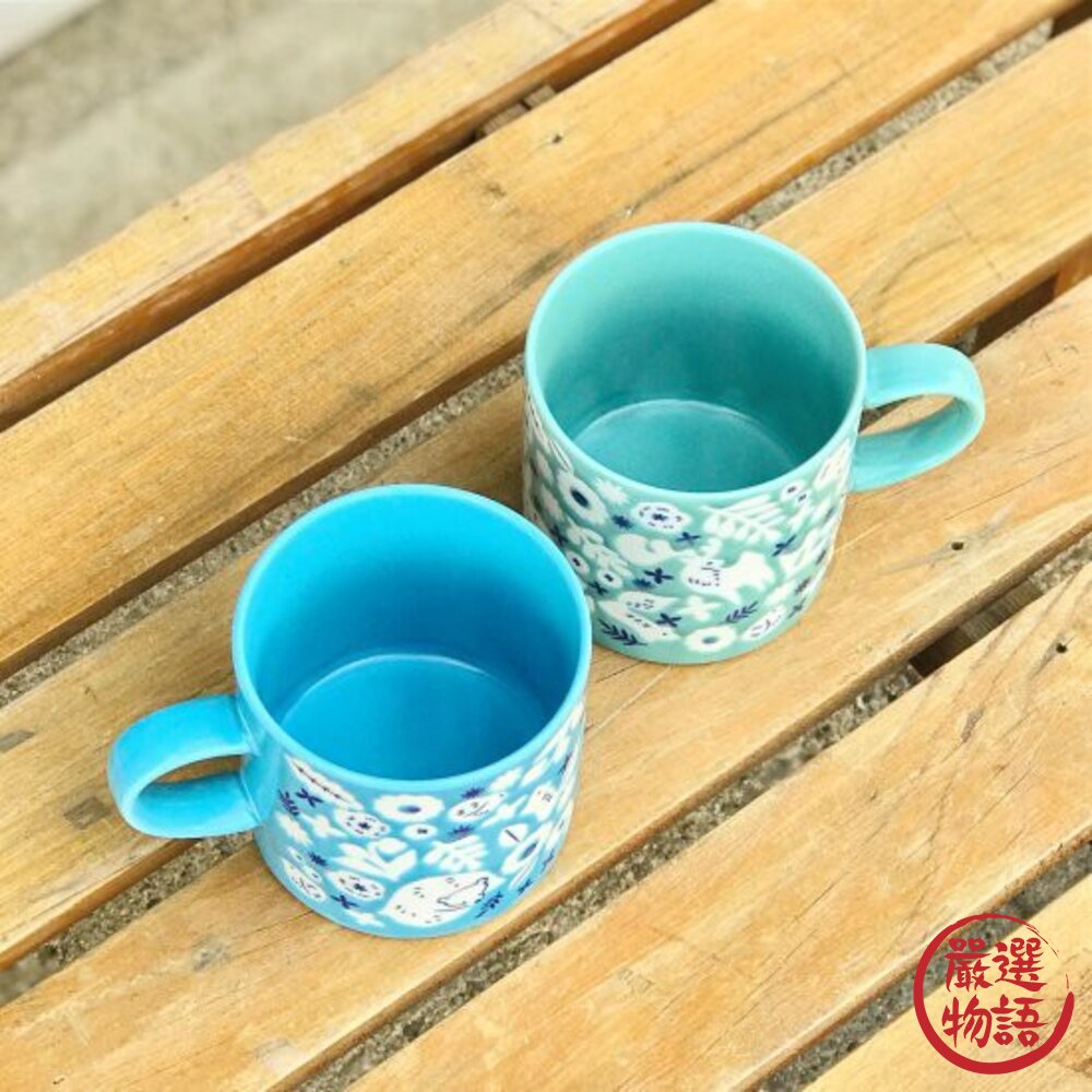 日本製美濃燒 馬克杯 KUKKA 北歐風 輕量馬克杯 水杯 杯子 牛奶杯 咖啡杯 陶瓷杯 餐具-圖片-2