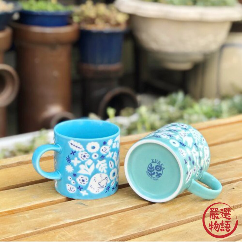 日本製美濃燒 馬克杯 KUKKA 北歐風 輕量馬克杯 水杯 杯子 牛奶杯 咖啡杯 陶瓷杯 餐具-圖片-3