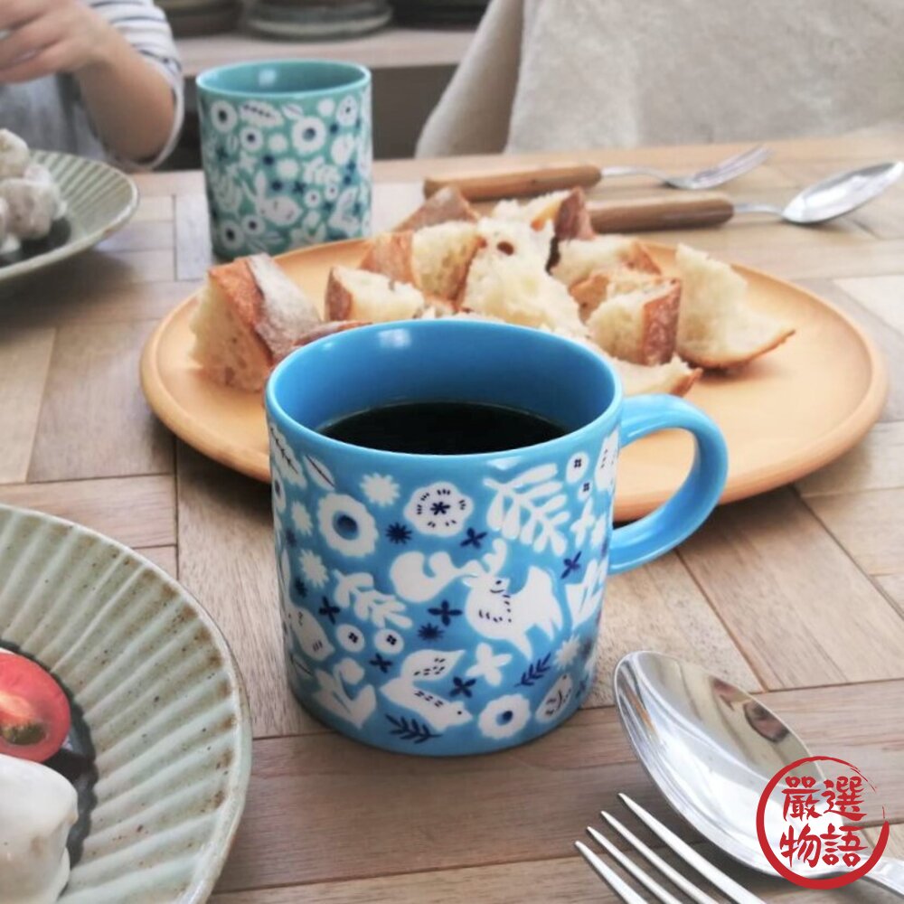 日本製美濃燒 馬克杯 KUKKA 北歐風 輕量馬克杯 水杯 杯子 牛奶杯 咖啡杯 陶瓷杯 餐具-圖片-4