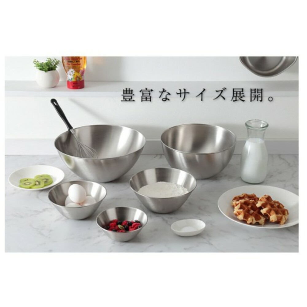SF-013956-日本製不鏽鋼調理盆 柳宗理SORI YANAGI(13/16/19/23/27cm) 料理盆 沙拉碗