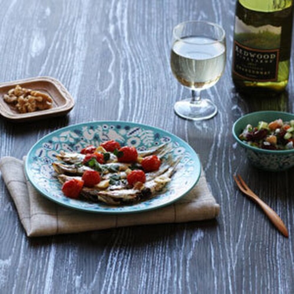 SF-013974-日本製美濃燒盤 KUKKA 22cm 輕量 義大利麵盤 沙拉盤 水果盤 盤子 陶瓷盤 餐具 菜盤