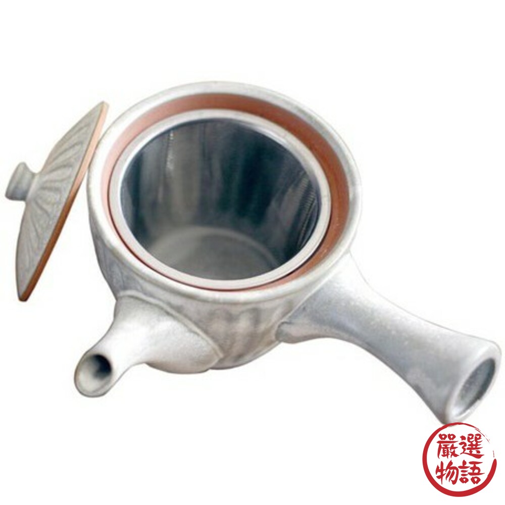 日本製六魯茶壺 Rokuro 陶器 菊花造型 泡茶組 茶壺 茶具 茶杯 高山茶 貴婦茶具-圖片-3